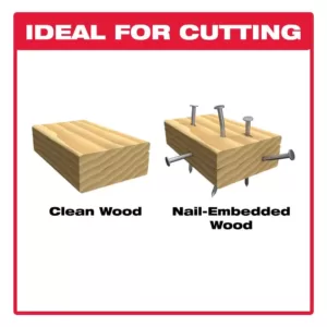 DIABLO 9 in. 6/12 TPI Nail-Embedded Wood Reciprocating Saw Blades (5-Pack) with Bonus 9 in. Nail-Embedded Wood Carbide Blade