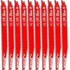 DIABLO 12 in. Carbide Pruning and Clean Wood Cutting Reciprocating Saw Blade (10-Pack)