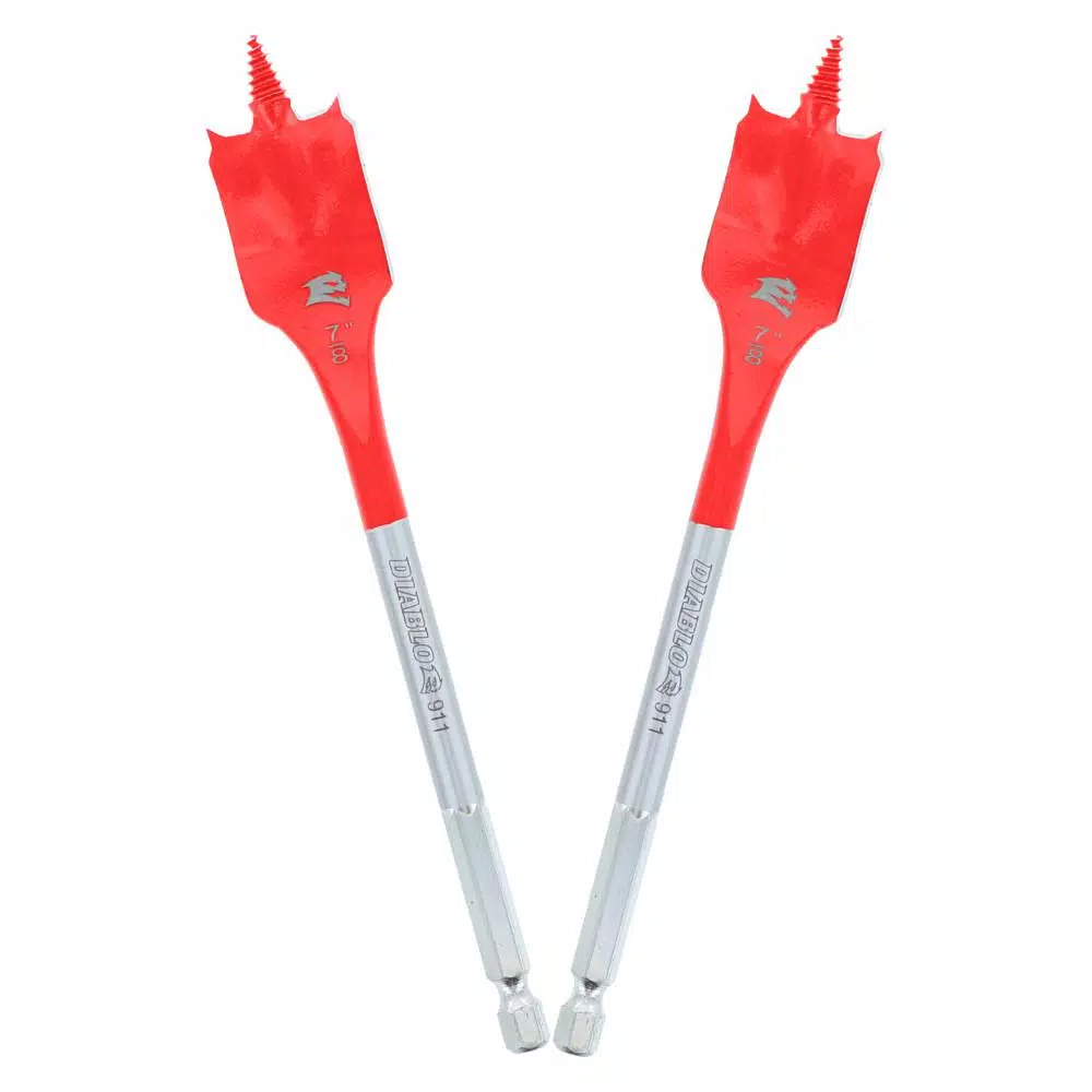 DIABLO 7/8 in. x 6 in. SPEEDemon Spade Bit (2-Pack)