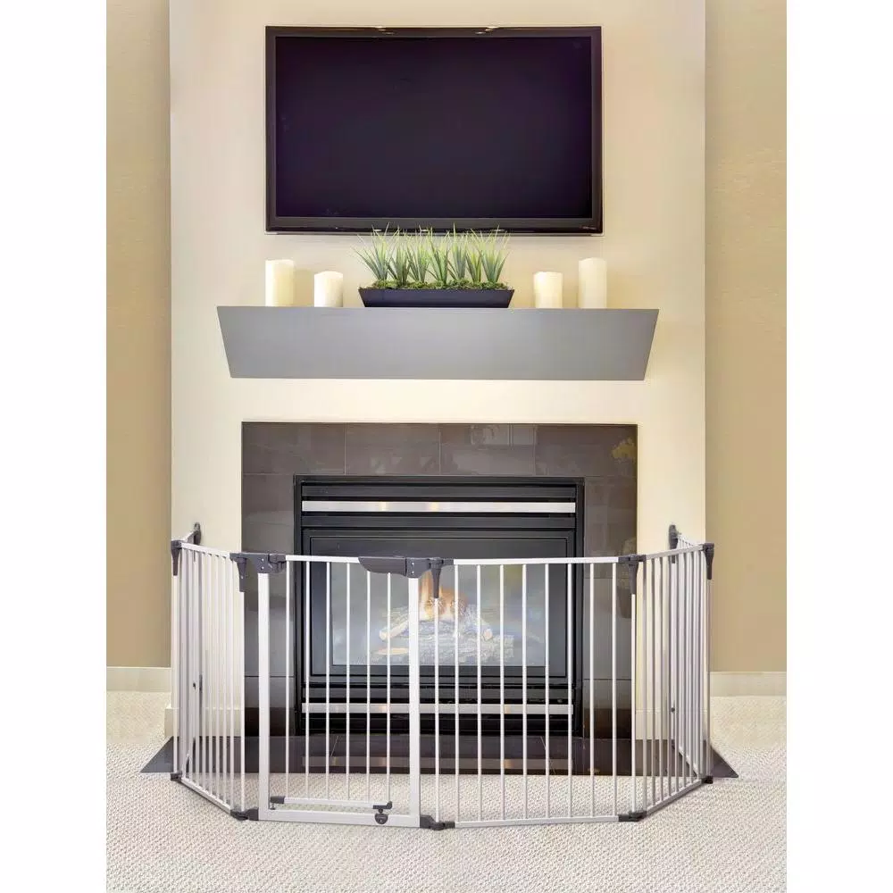 Dreambaby 29 in. H Royale Converta 3-in-1 Play-Yard and Wide Barrier Gate