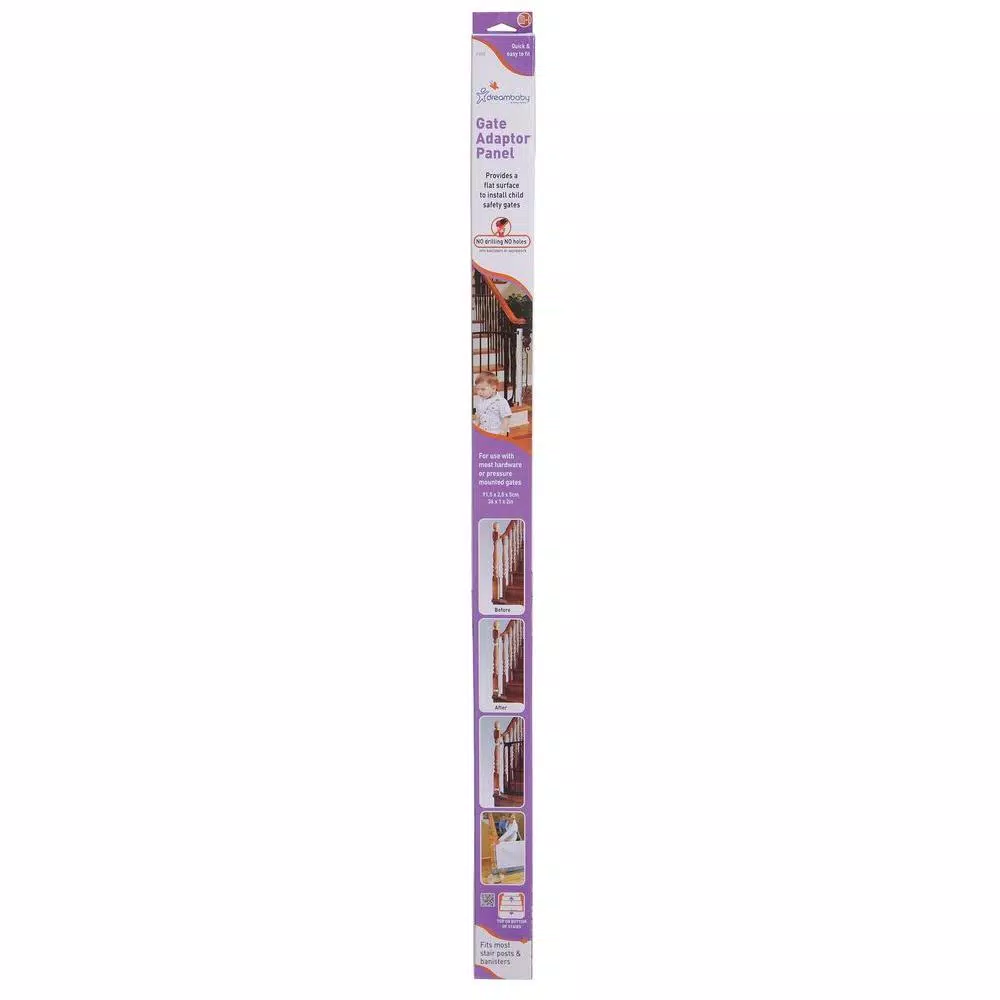 Dreambaby 36 in. H Wood Pressure Mounted Gate Adaptor Panel