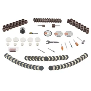Dremel 4000 Series 1.6 Amp Variable Speed Corded Rotary Tool Kit + Rotary Tool Accessory Kit (130-Piece)
