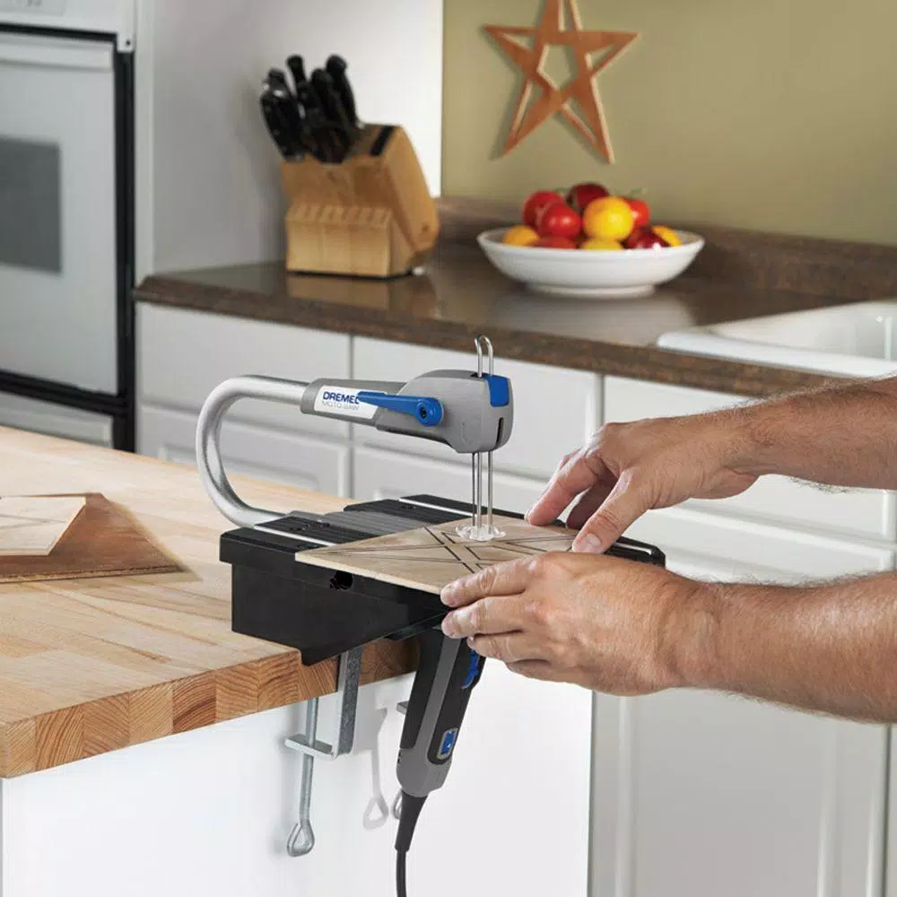 Dremel Moto-Saw .6 Amp Corded Scroll Saw and Electric Coping Saw for Plastic, Laminates, and Metal