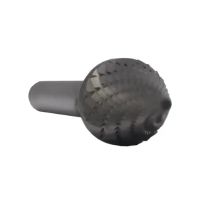 Drill America 5/8 in. x 1 in. Cone Pointed End Solid Carbide Burr Rotary File Bit with 1/4 in. Shank