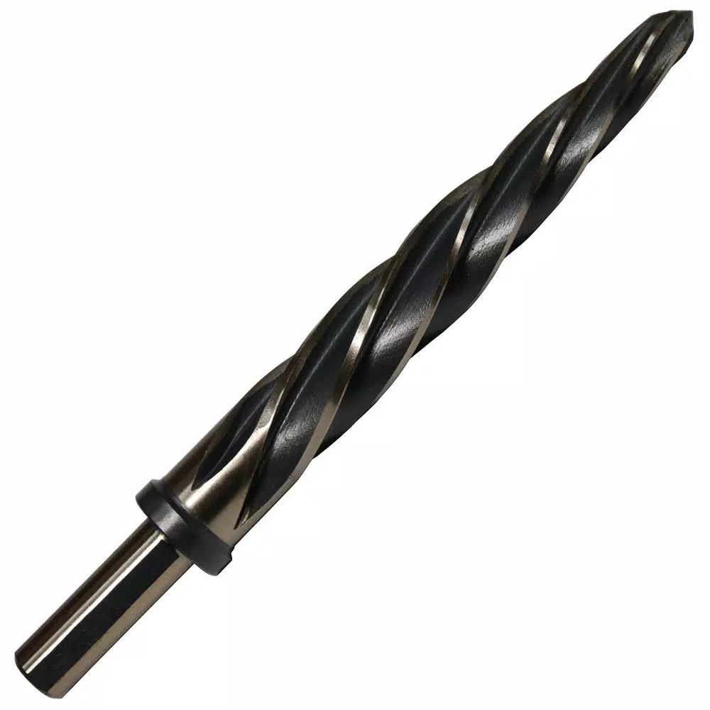 Drill America 7/16 in. High Speed Steel Black and Gold Bridge/Construction Reamer Bit
