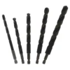 Drill America Quick Change High Speed Steel Drill Bit Set with Hex Shank (5-Pieces)