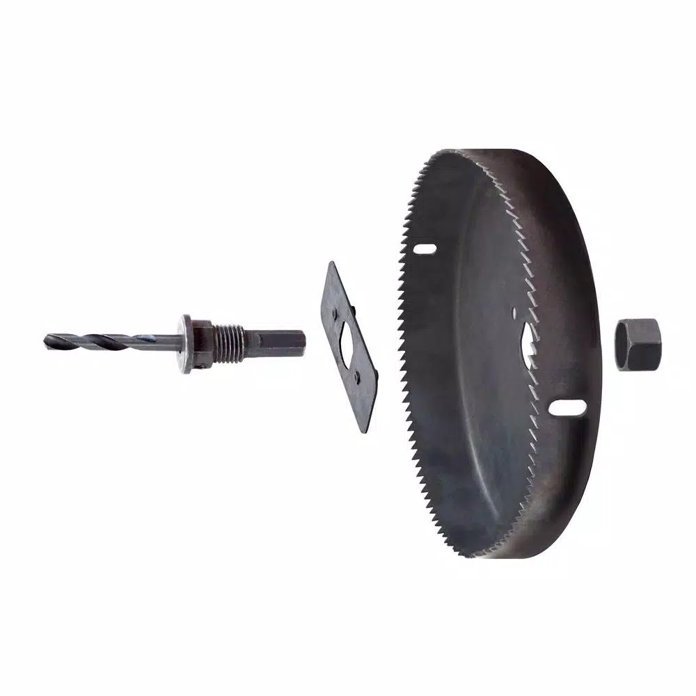 eazypower 6 in. Hole Saw with Mandrel for Cornhole Boards