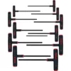 Eklind 9 in. Series Power-T T-Handle Hex Key Set with Pouch Sizes 5/64 in. to 3/8 in. (11-Piece)