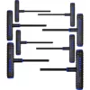 Eklind 6 in. Series Power-T T-Handle Hex Key Set with Pouch Size 2 mm to 10 mm (8-Piece)