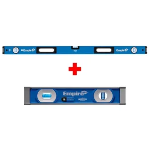 Empire 48 in. Box Level with UltraView LED 9 in. Torpedo Level