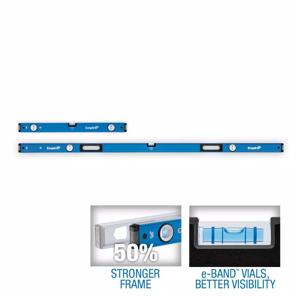 Empire 32 in. and 78 in. Box Level Jamb Set