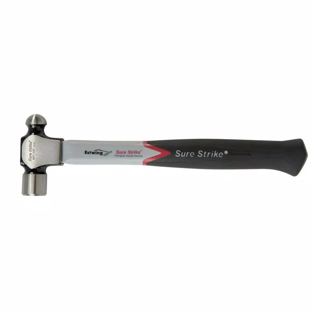 Estwing 16 oz. Sure Strike Ball Peen Fiberglass Handle