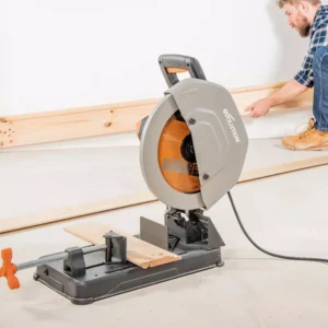 Evolution Power Tools 15 Amp 14 in. Chop Saw with V-Block and Multi-Material 32-T Blade
