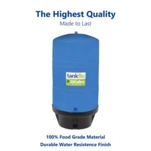 Express Water tankRO – RO Water Filtration System Expansion Tank – 20 Gallon Water Capacity – Reverse Osmosis Storage Pressure Tank