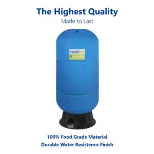 Express Water tankRO – RO Water Filtration System Expansion Tank – 40 Gallon Water Capacity – Reverse Osmosis Storage Pressure Tank