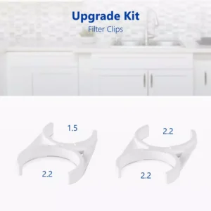 Express Water Filter Upgrade Kit for Reverse Osmosis Water Filtration System Adapters for Threaded and Quick Connect Filters