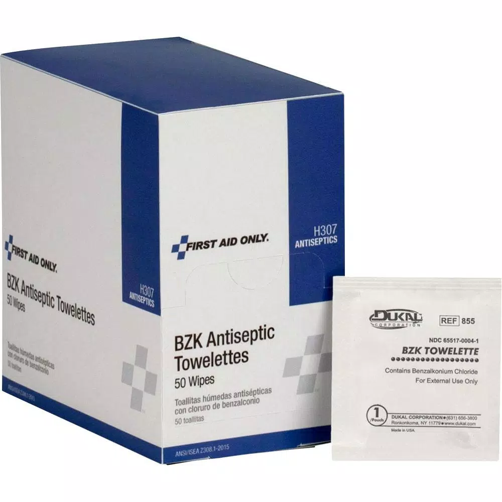 First Aid Only Antiseptic Towelettes