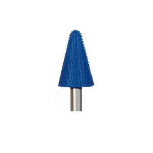 Foredom 13/16 in. x 1-3/8 in. Tapered Shape Tungsten Carbide Wood Carving bur with 1/4 in. Dia Shank