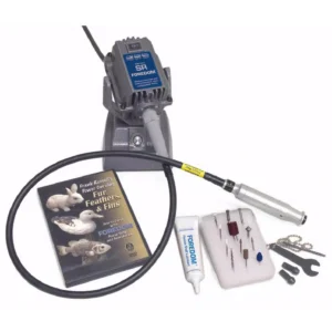 Foredom 1.7 Amp 1/6 HP Corded Industrial Base and Yoke Mounted Rotary Power Tool Kit