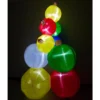 Fraser Hill Farm 8 ft. Pre-Lit Ornament Balls Christmas Inflatable