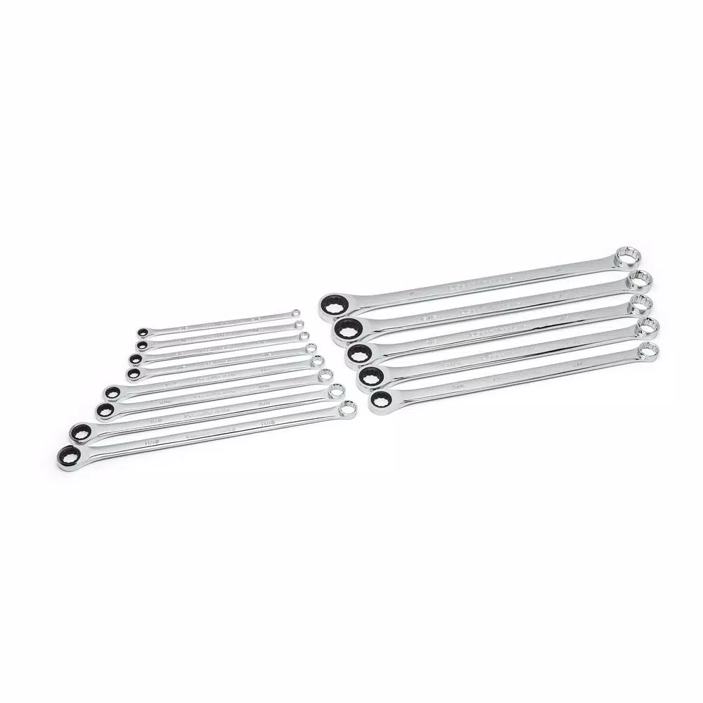 GEARWRENCH SAE XL GearBox Double Box Ratcheting Wrench Set (13-Piece)