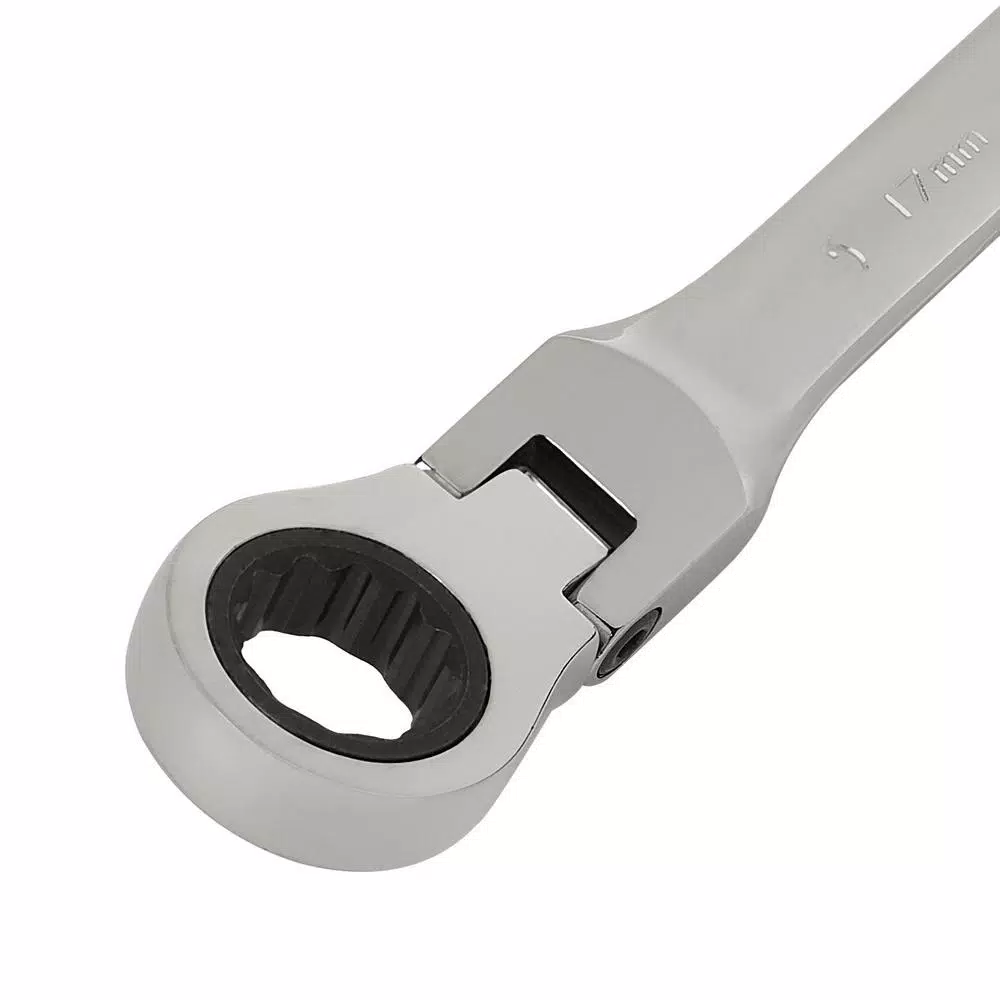 GEARWRENCH 17 mm Flex Head Combination Ratcheting Wrench