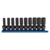 GEARWRENCH 10-Piece 3/8 in. Drive 6-Point Deep Universal Impact Metric Socket Set