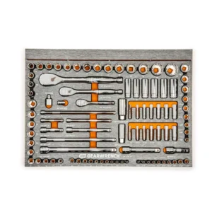 GEARWRENCH 1/4 in., 3/8 in., 1/2 in. 120XP EVA Socket Tray Mechanics Tool Set (94-Piece)