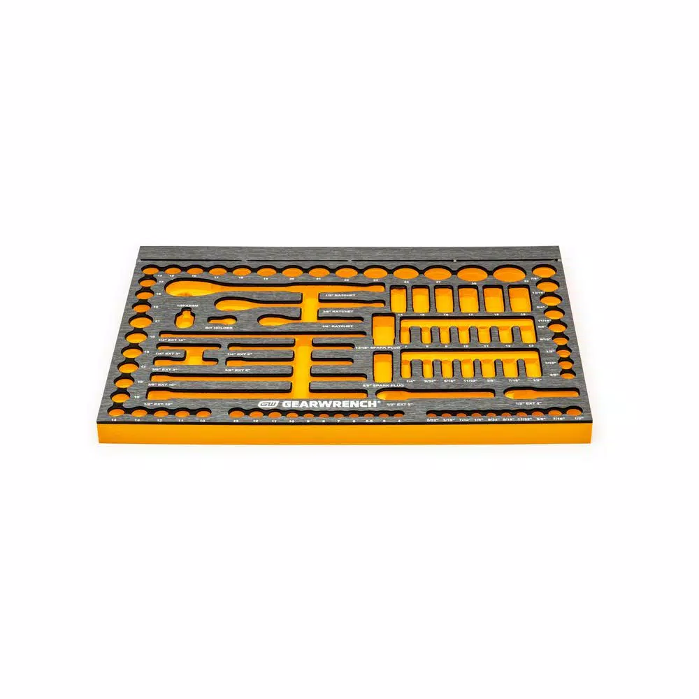 GEARWRENCH 1/4 in., 3/8 in., 1/2 in. 120XP EVA Socket Tray Mechanics Tool Set (94-Piece)