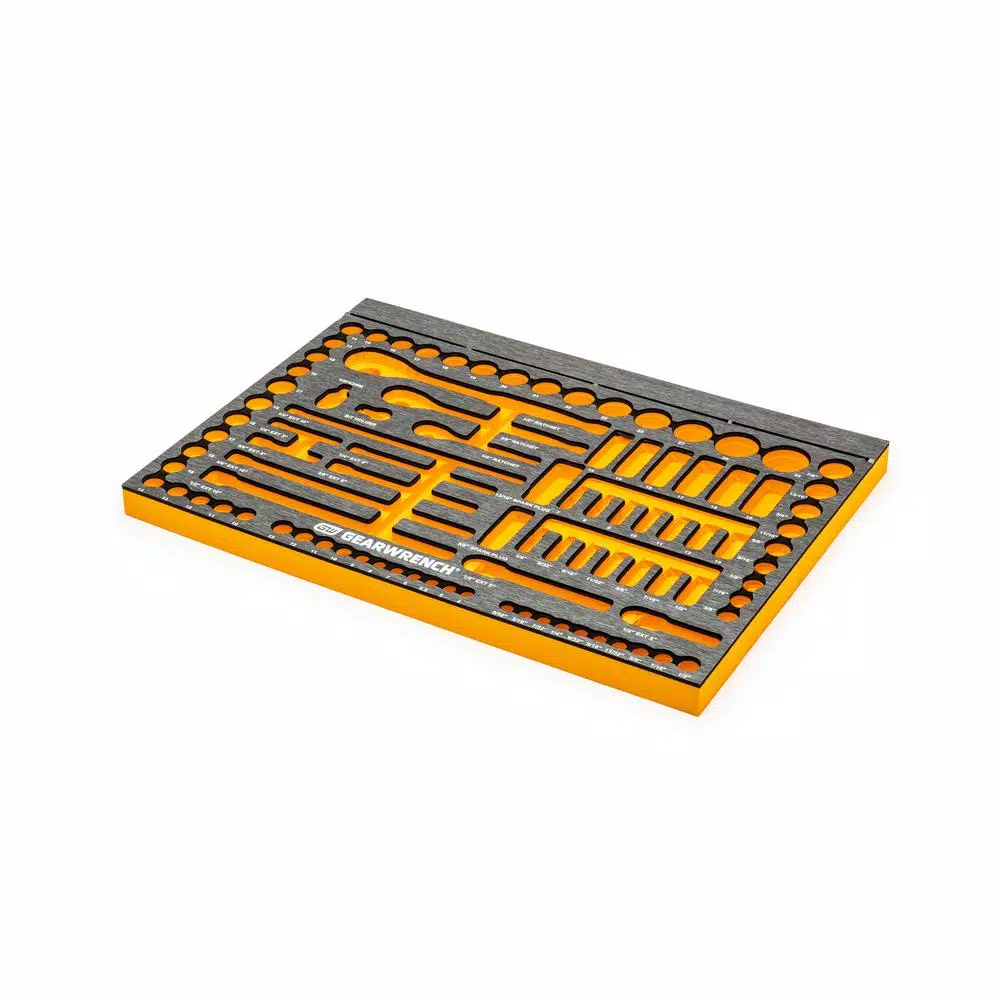 GEARWRENCH 1/4 in., 3/8 in., 1/2 in. 120XP EVA Socket Tray Mechanics Tool Set (94-Piece)