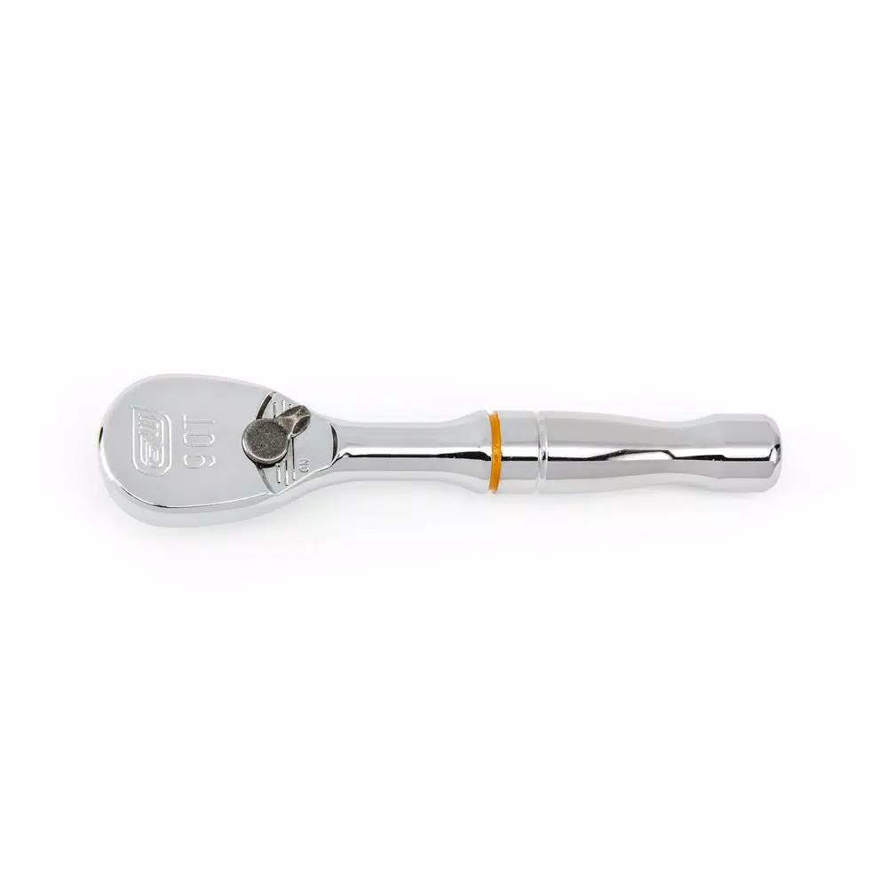 GEARWRENCH 3/8 in. Drive 90-Tooth Compact Head Teardrop Ratchet Set (2-Piece)