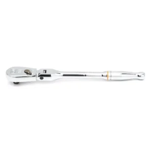 GEARWRENCH 1/4 in. Drive x 7 in. 90-Tooth Flex Head Teardrop Ratchet