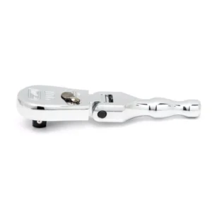 GEARWRENCH 3/8 in. Drive x 5 in. 90-Tooth Stubby Flex Head Teardrop Ratchet