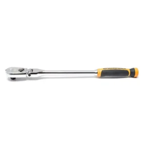 GEARWRENCH 1/2 in. Drive x 17 in. 90-Tooth Dual Material Flex Head Teardrop Ratchet