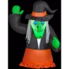 Gemmy 2.5 ft. H Car Buddy Airblown-Witch Halloween Inflatable
