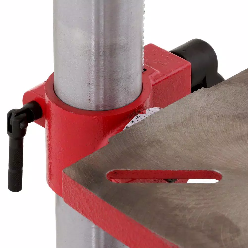 General International 10 in. Drill Press with Variable Speed, Laser System and LED Light