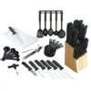 Gibson Home Total Kitchen 41-Piece Combo Knife Set