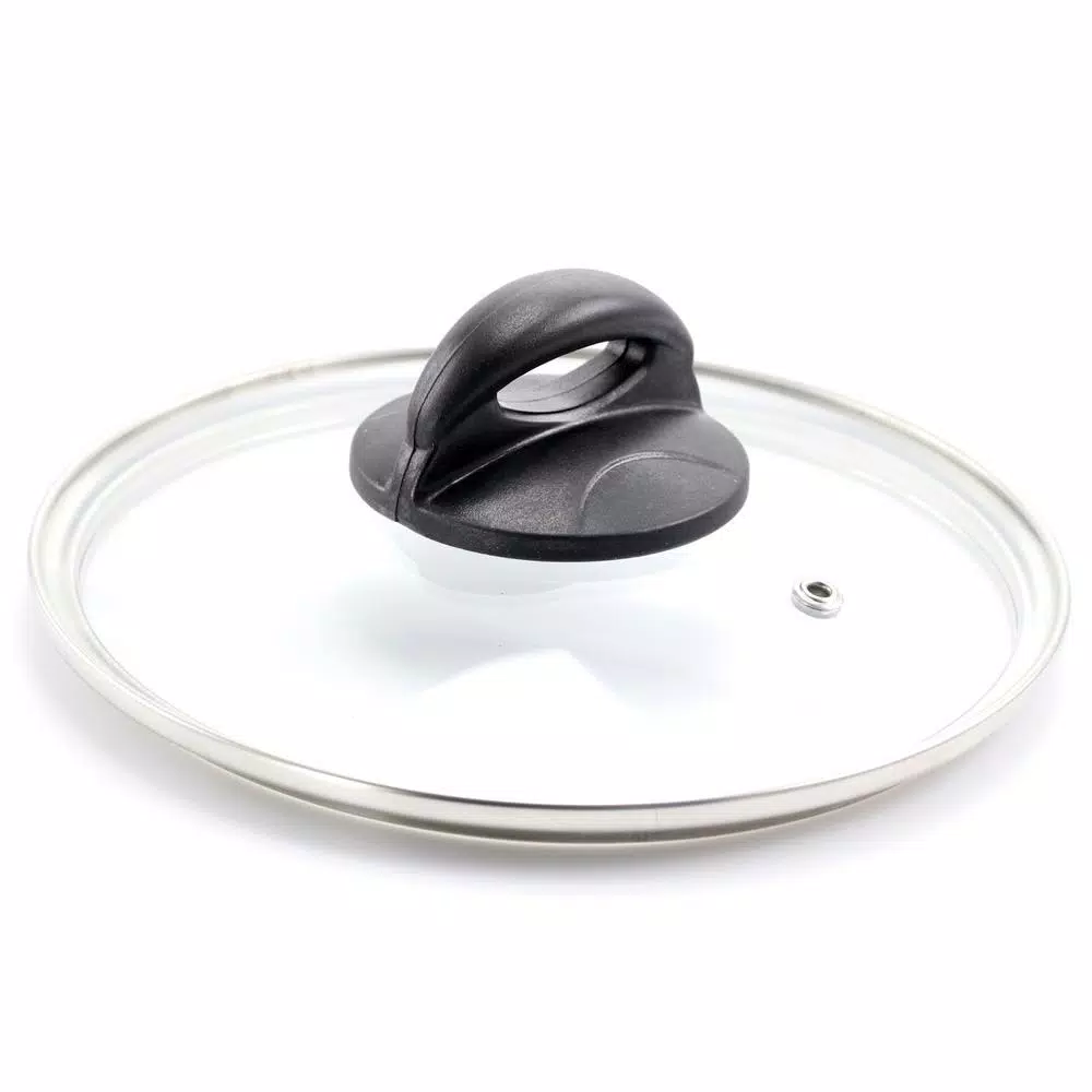 Gibson Home Hummington 1.7 qt. Aluminum Ceramic Nonstick Sauce Pan in Metallic Copper with Glass Lid