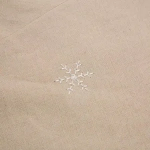 Glitzhome 48 in. D Fabric Christmas Tree Skirt - Dachshund