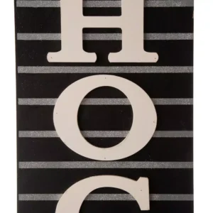 Glitzhome 60 in. H Halloween Wooden Hocus Pocus Standing Porch Sign or Hanging Decor (KD, 2-Function)