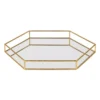 Kate and Laurel Felicia Gold Decorative Tray