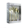 MegaChef Baily 20-Piece Light Gold Stainless Steel Flatware Set (Service for 4)