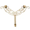 Village Lighting Company 19 in. Gold Antler Adjustable Wreath Hanger