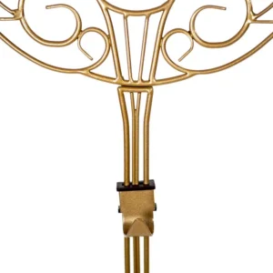 Village Lighting Company 19 in. Gold Antler Adjustable Wreath Hanger