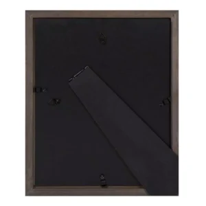 DesignOvation Gallery 8 in. x 10 in. Matted to 5 in. x 7 in. Gray Picture Frame (Set of 4)