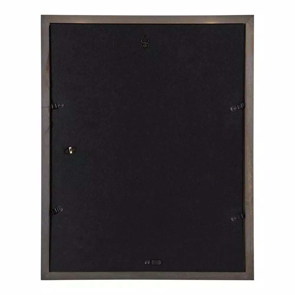 DesignOvation Gallery 11x14 matted to 8x10 Gray Picture Frame Set of 4