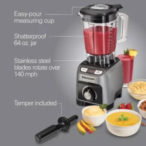 Hamilton Beach Professional Blender with Programs