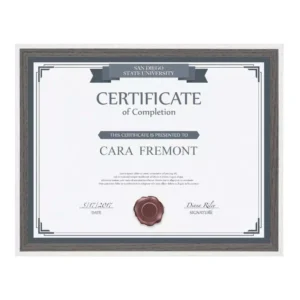 Kate and Laurel Gibson 8.5 in. x 11 in. Gray/White Picture Frames (Set of 4)