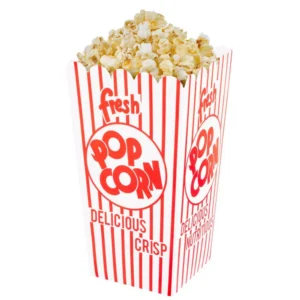 Great Northern 32 oz. Open Top Movie Theater Popcorn Boxes (100-Count)