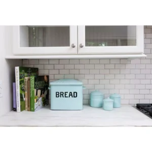 3R Studios 3-Piece Metal Canister Set with Lids